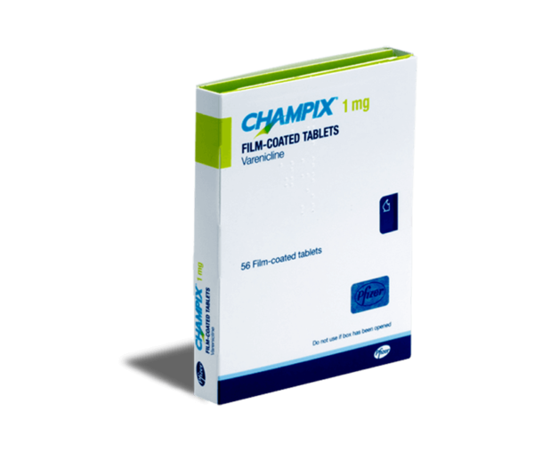 Champix tabletten 1 mg voorkant