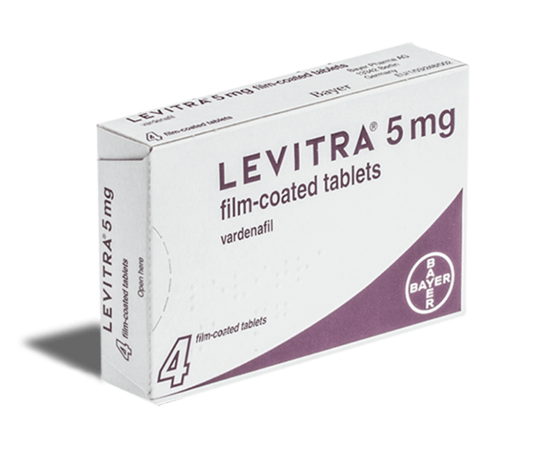 Levitra 5mg voorkant verpakking