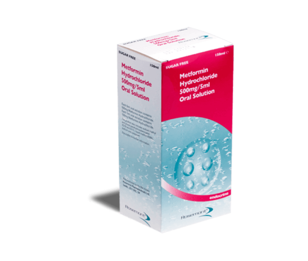 Metformine orale suspensievloeistof